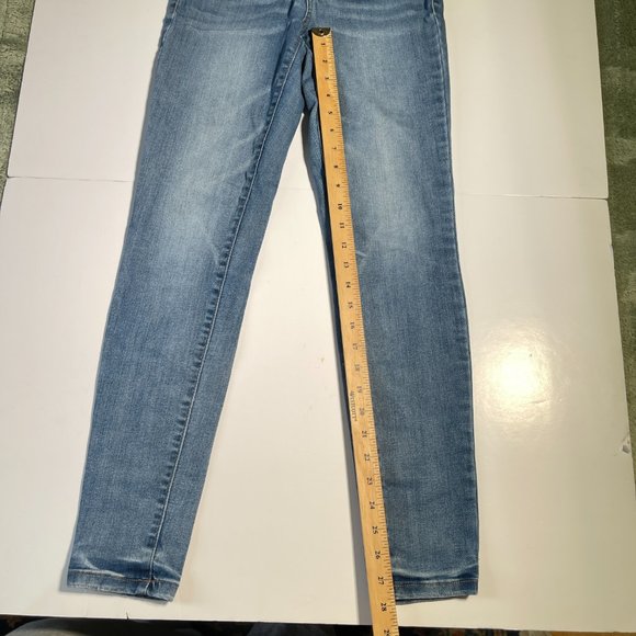 Garage Medium Wash High Waisted Skinny Jeans Size 3 - Picture 7 of 8